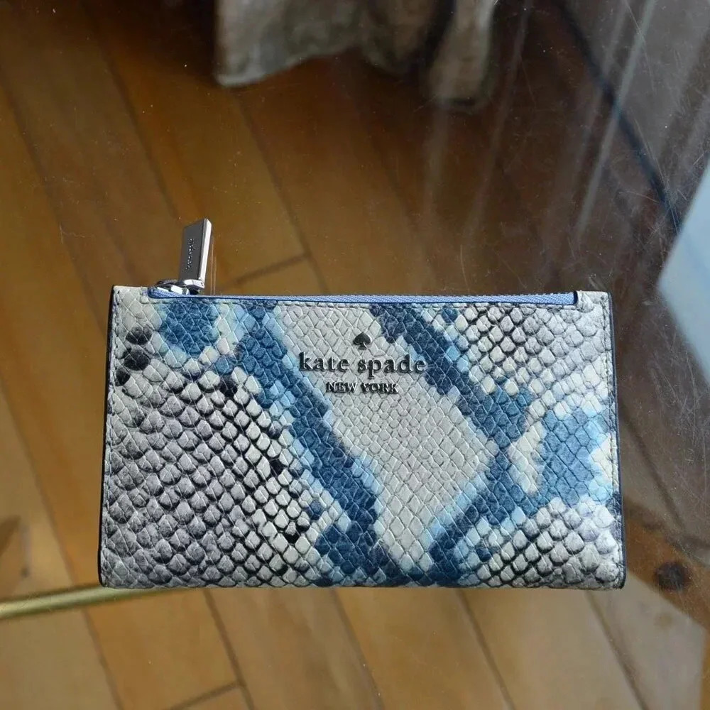 Kate Spade KF331 Leila Small Slim Bifold Wallet